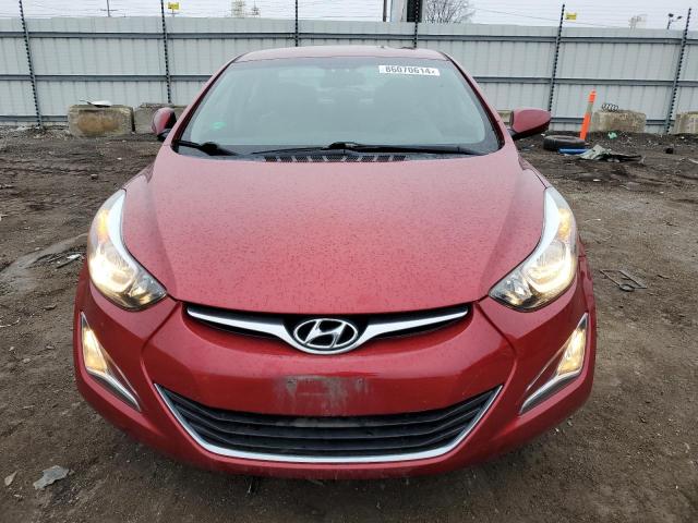  HYUNDAI ELANTRA 2016 Красный