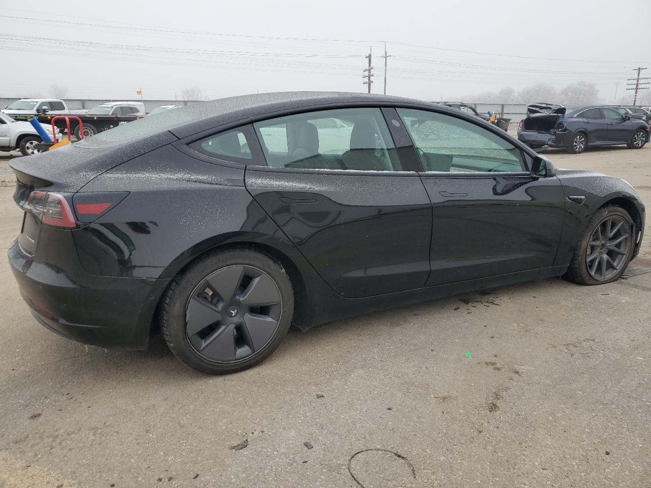 VIN 5YJ3E1EB5MF974837 2021 TESLA MODEL 3 no.3