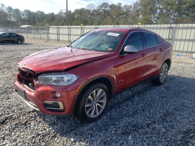  BMW X6 2017 Red