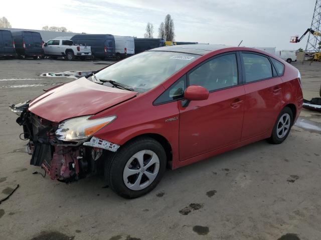  TOYOTA PRIUS 2013 Czerwony