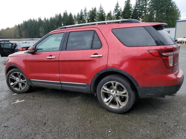  FORD EXPLORER 2012 Красный