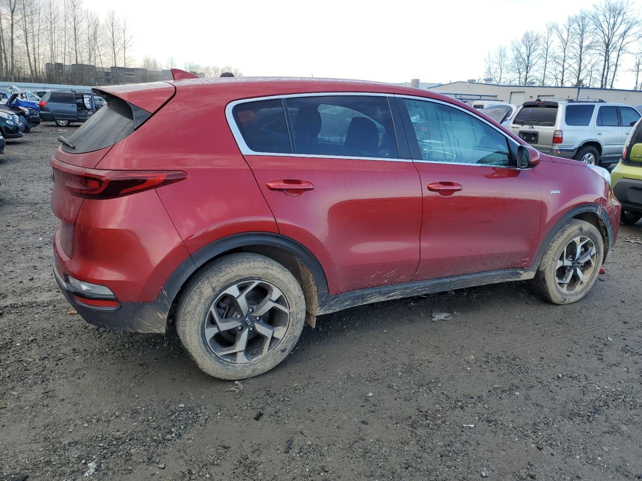 VIN KNDPMCAC7N7965255 2022 KIA SPORTAGE no.3