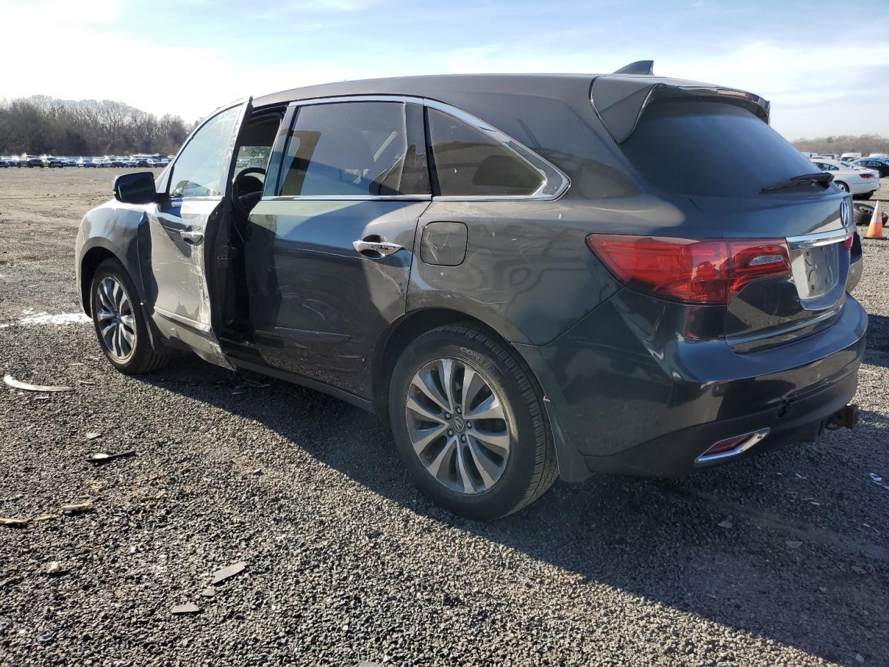 VIN 5FRYD4H42EB042764 2014 ACURA MDX no.2