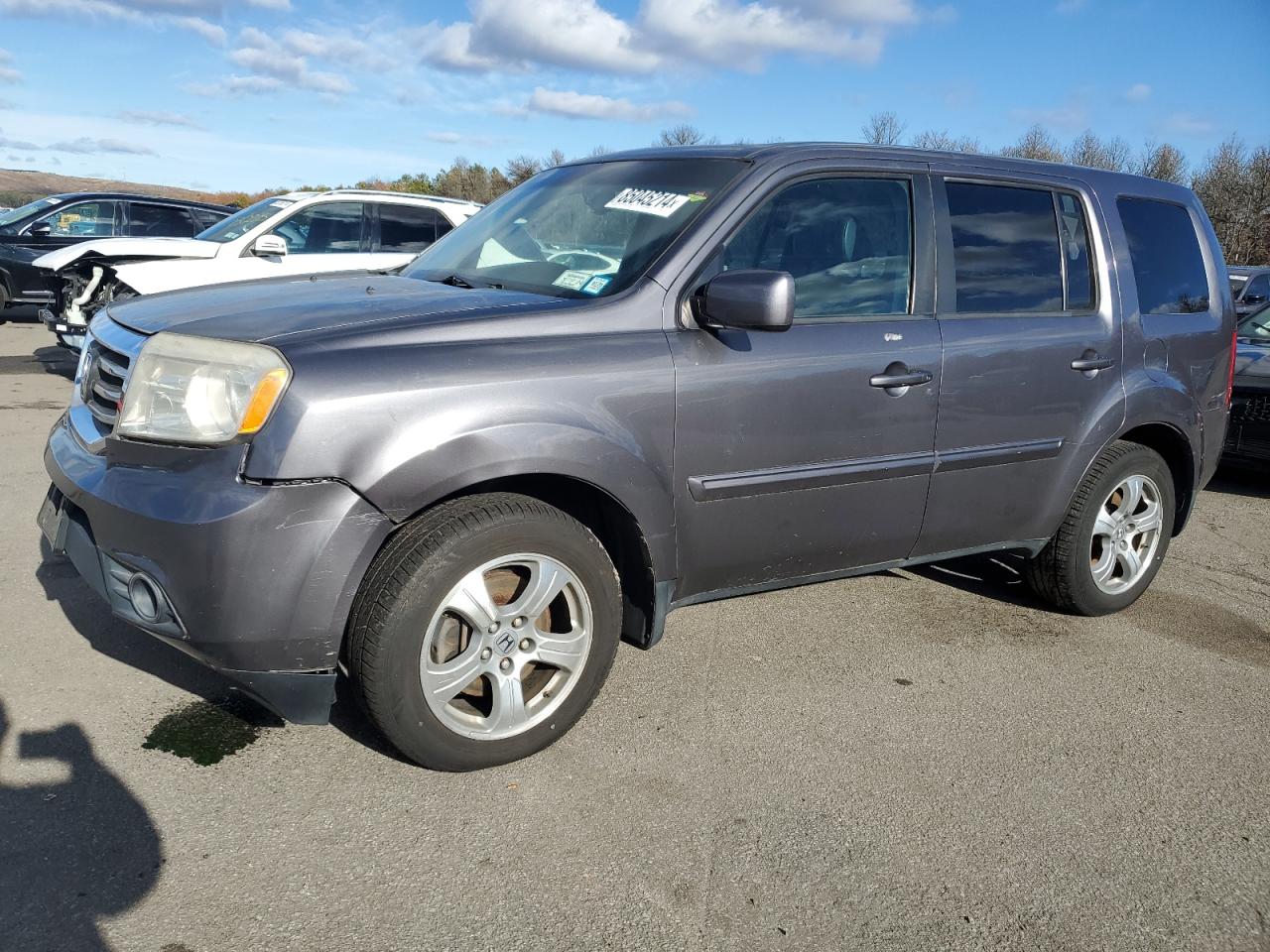 2015 Honda Pilot Exl للبيع في Brookhaven، NY - Minor Dent/Scratches