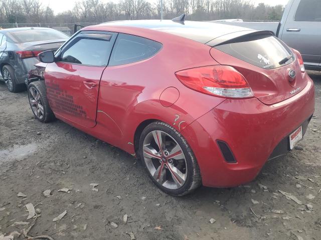  HYUNDAI VELOSTER 2017 Red