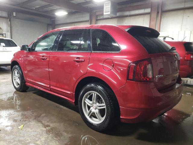  FORD EDGE 2012 Czerwony