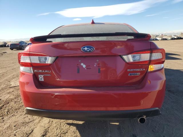  SUBARU IMPREZA 2017 Red