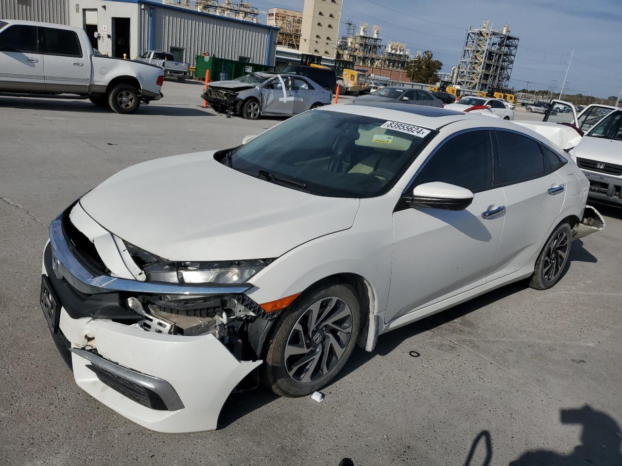 2018 Honda Civic Ex de vânzare în New Orleans, LA - Rear End