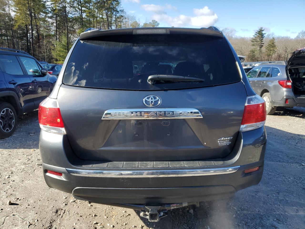 VIN 5TDBK3EHXDS242820 2013 TOYOTA HIGHLANDER no.6