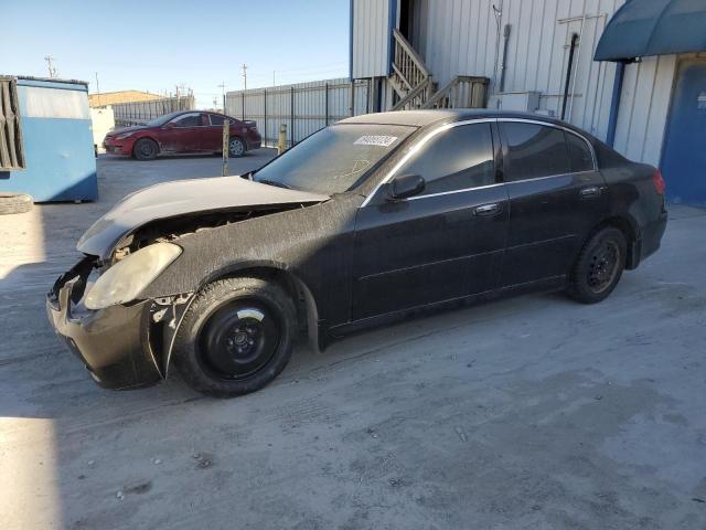 2006 Infiniti G35  de vânzare în Abilene, TX - Front End