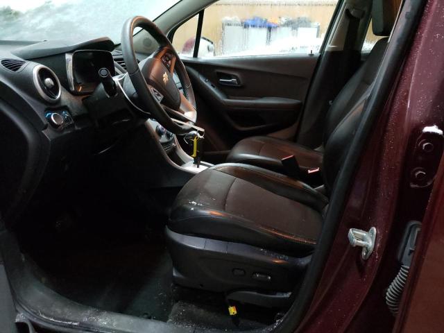 CHEVROLET TRAX 2016 Бургунди
