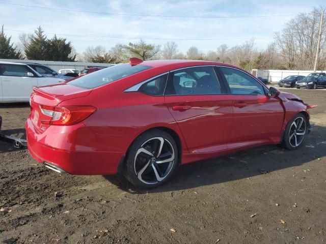  HONDA ACCORD 2019 Czerwony