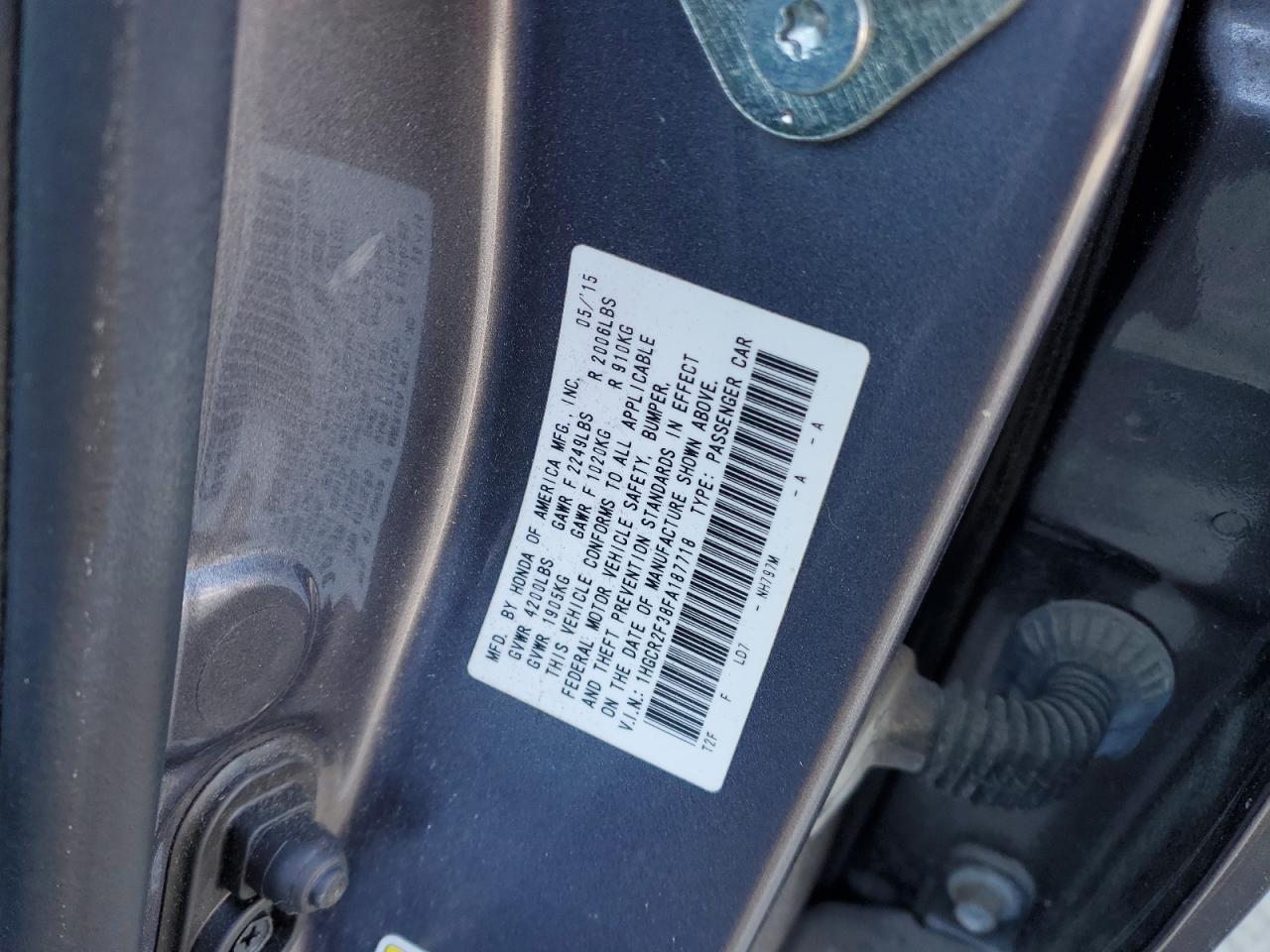 2015 Honda Accord - Image 12
