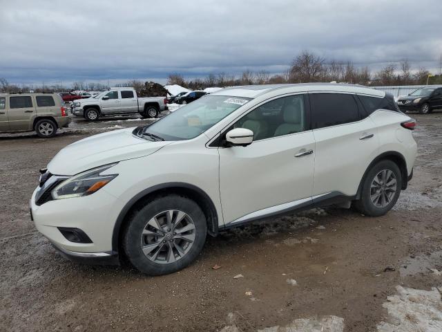 2018 NISSAN MURANO S for sale at Copart ON - LONDON