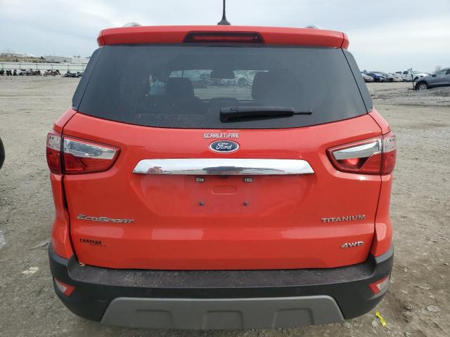  FORD ECOSPORT 2020 Красный