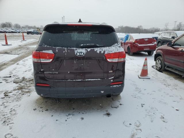  KIA SORENTO 2016 Бургунді