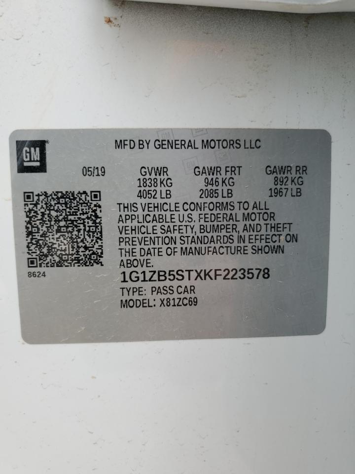 2019 Chevrolet Malibu - Image 12