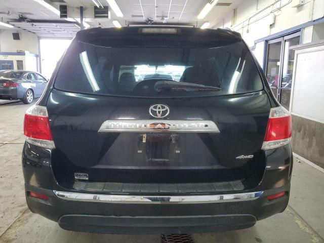  TOYOTA HIGHLANDER 2012 Czarny