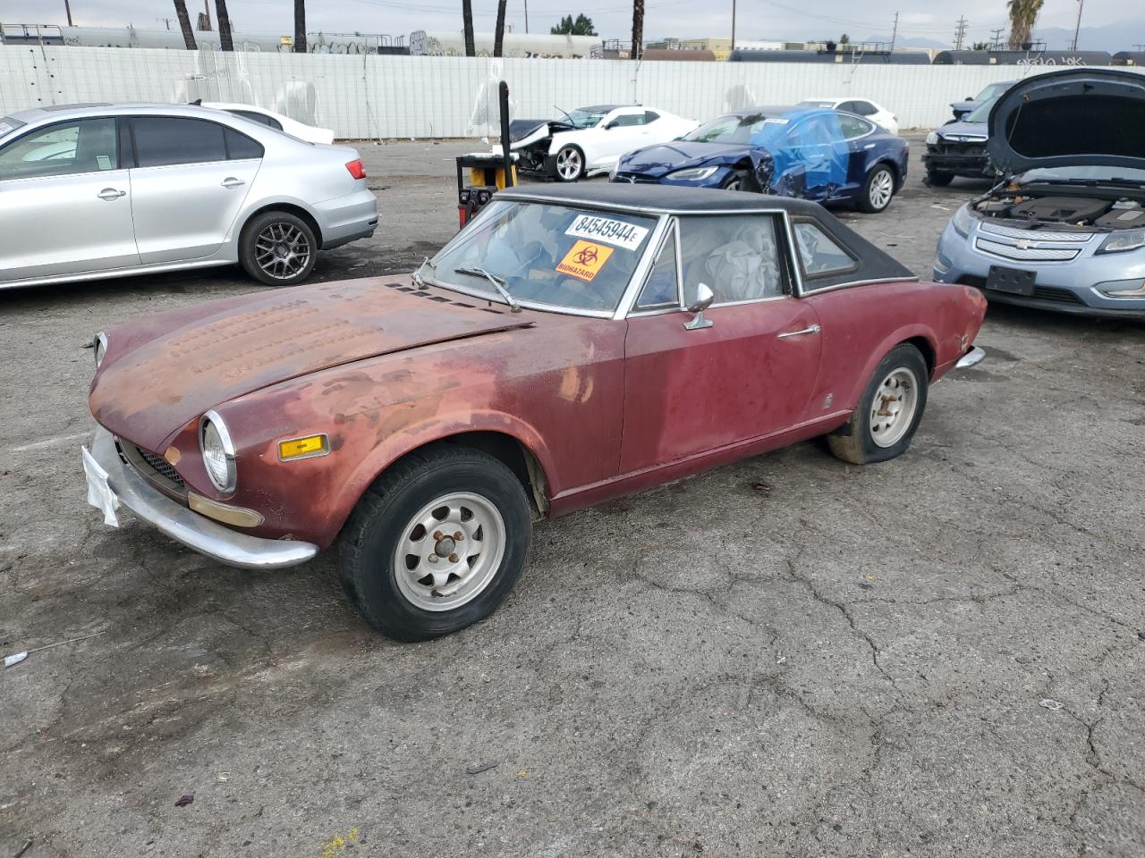 1972 Fiat Spider VIN: 0056173 Lot: 84545944