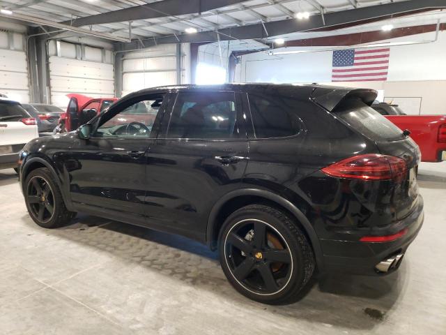  PORSCHE CAYENNE 2016 Чорний