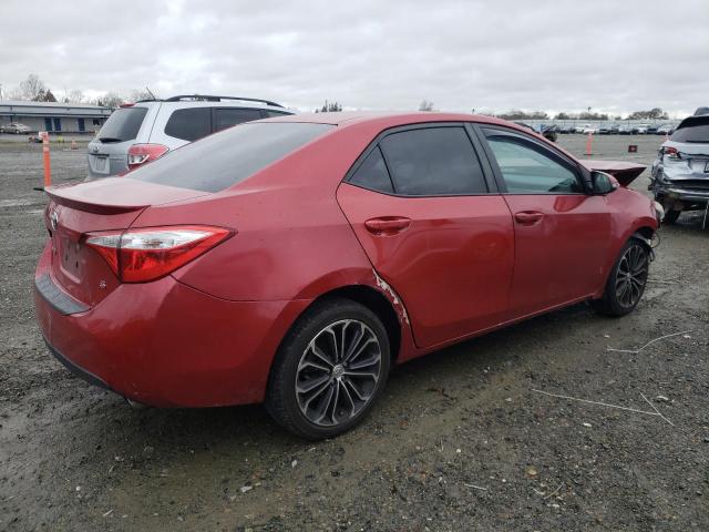  TOYOTA COROLLA 2015 Червоний