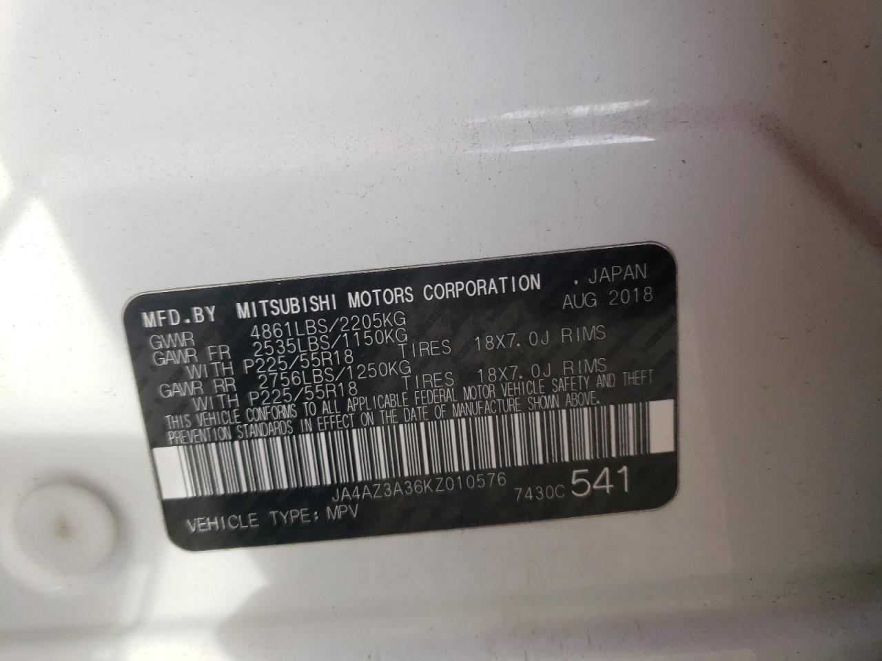 2019 Mitsubishi Outlander - Image 12