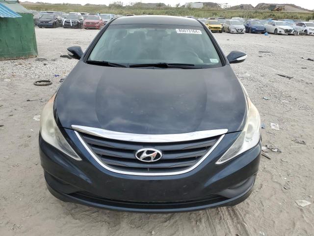 Sedans HYUNDAI SONATA 2014 Granatowy