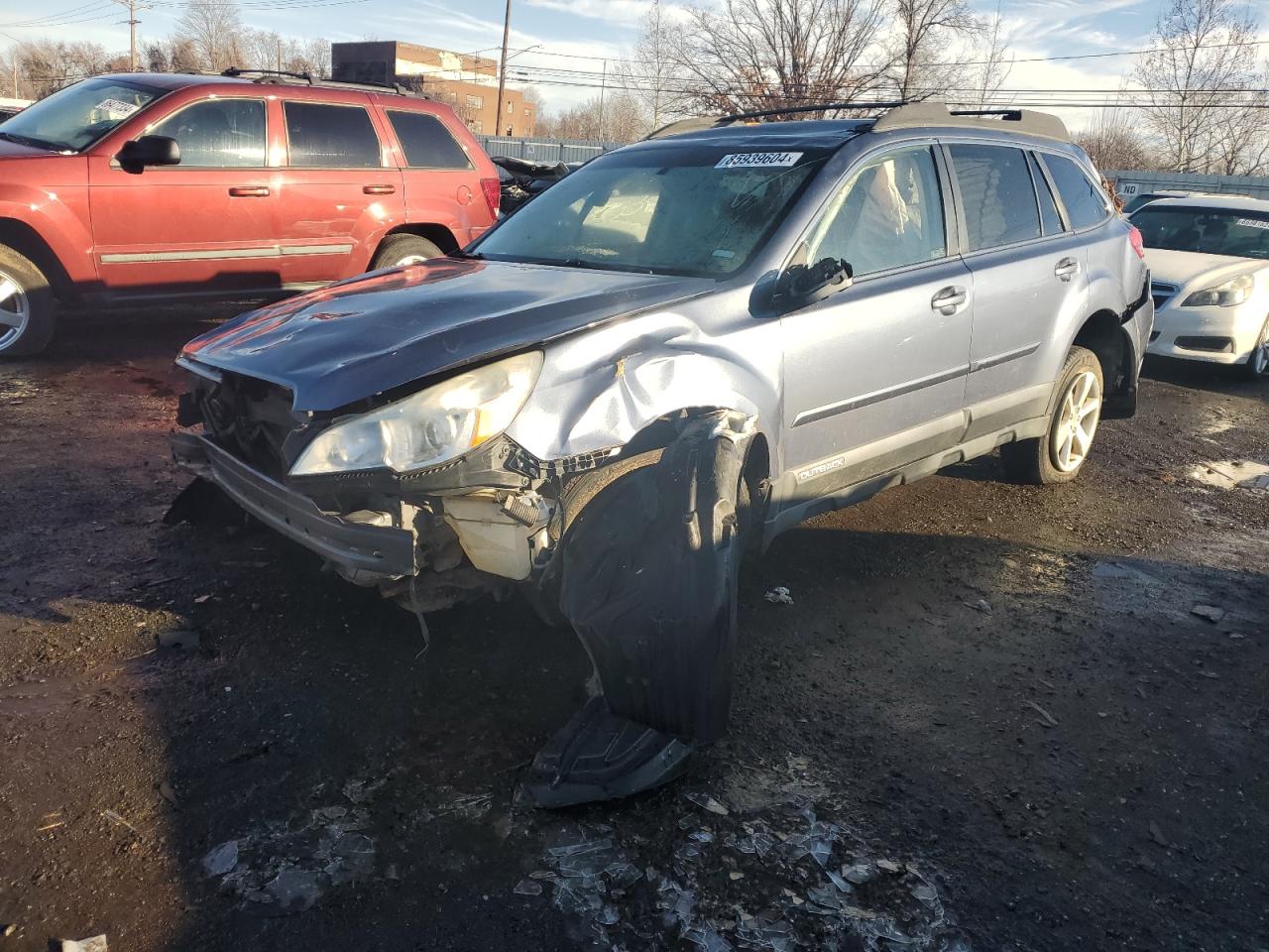 VIN 4S4BRBCC4E3263576 2014 SUBARU OUTBACK no.1