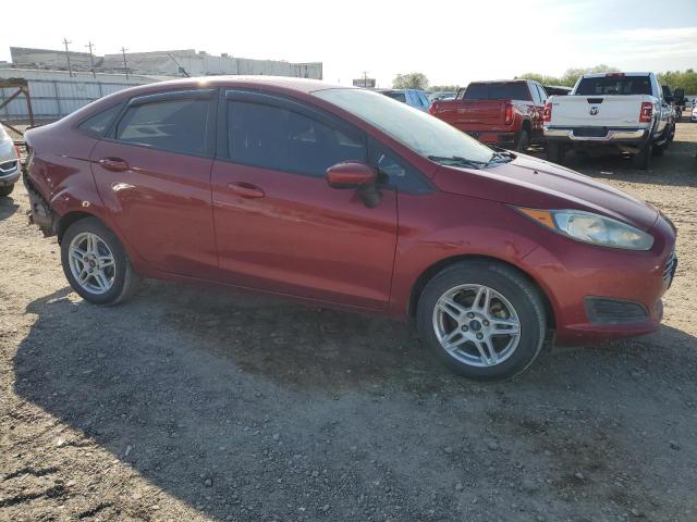  FORD FIESTA 2017 Burgundy