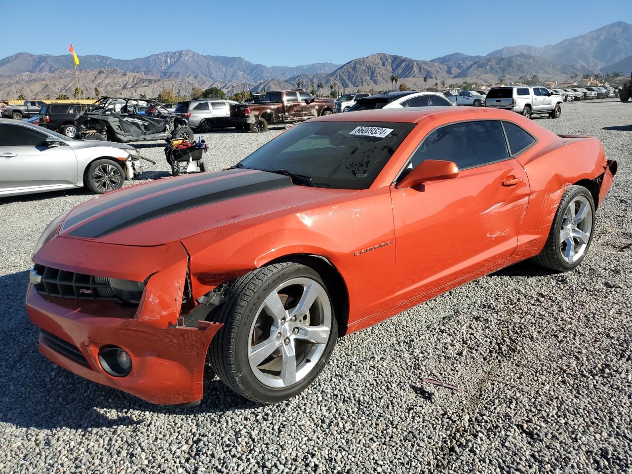 2010 Chevrolet Camaro Lt VIN: 2G1FG1EV7A9165494 Lot: 86009324