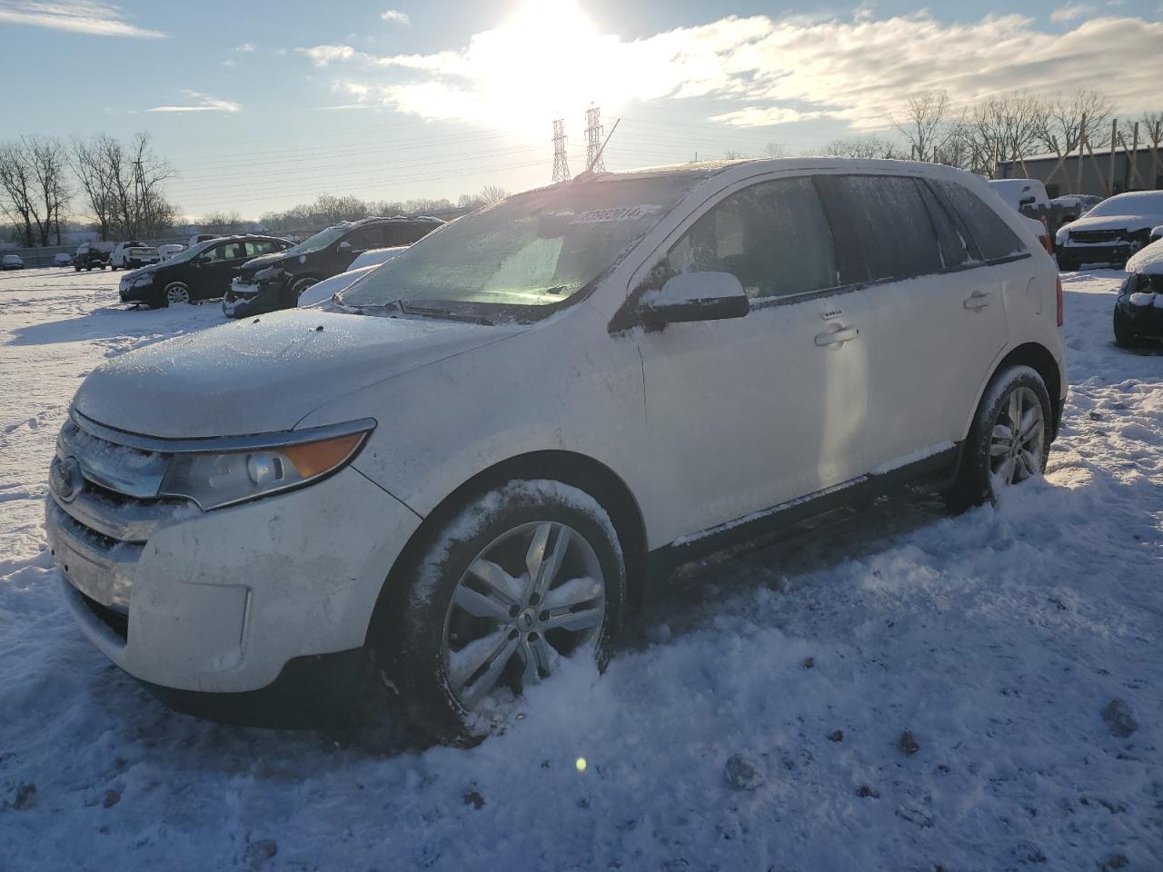 VIN 2FMDK3J98DBA06591 2013 FORD EDGE no.1