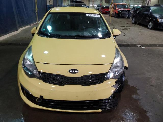  KIA RIO 2016 Yellow