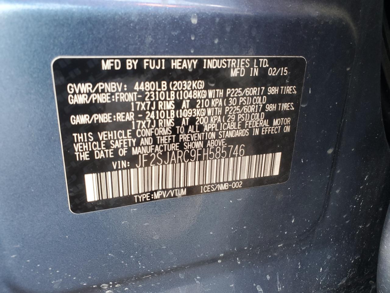 2015 Subaru Forester - Image 15