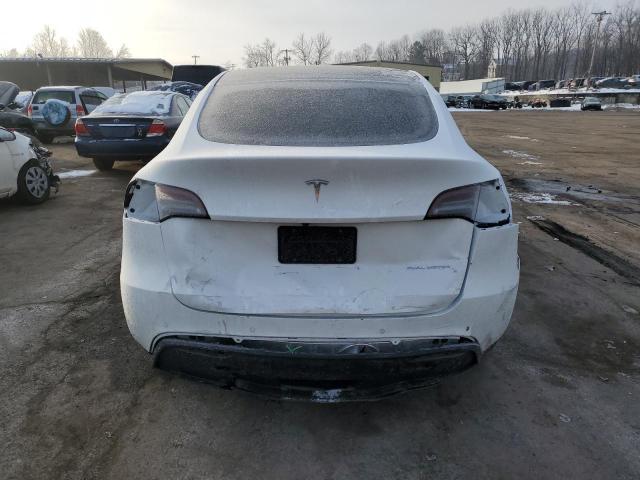  TESLA MODEL Y 2021 Белы