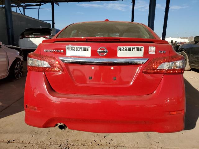  NISSAN SENTRA 2015 Czerwony