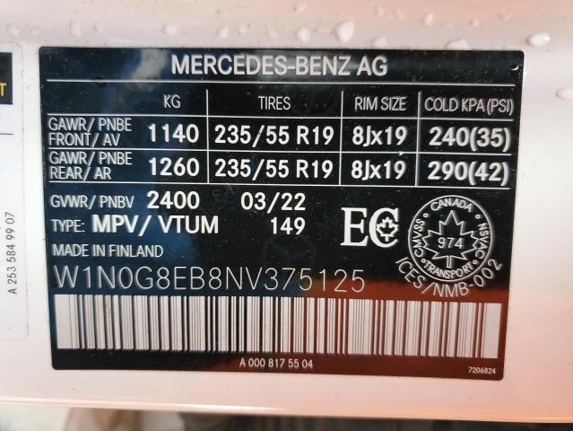 2022 MERCEDES-BENZ GLC 300 4MATIC