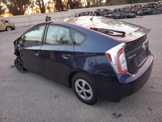  TOYOTA PRIUS 2015 Blue