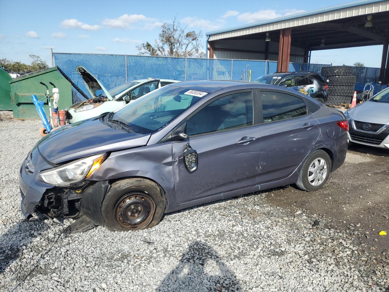 2017 Hyundai Accent Se იყიდება Riverview-ში, FL - Front End