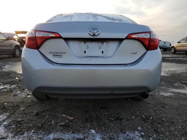  TOYOTA COROLLA 2015 Srebrny