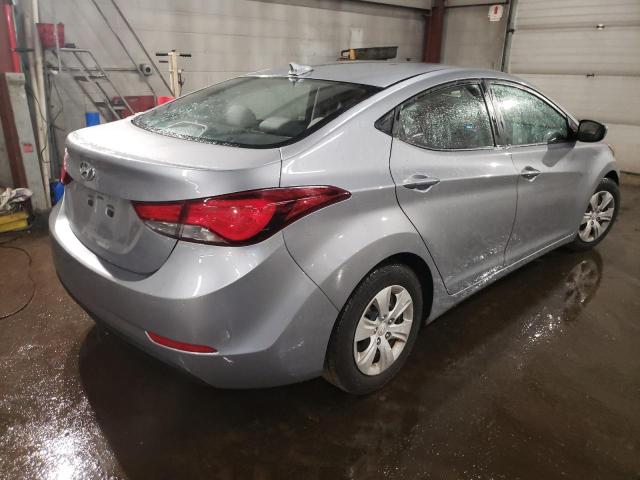  HYUNDAI ELANTRA 2016 Srebrny