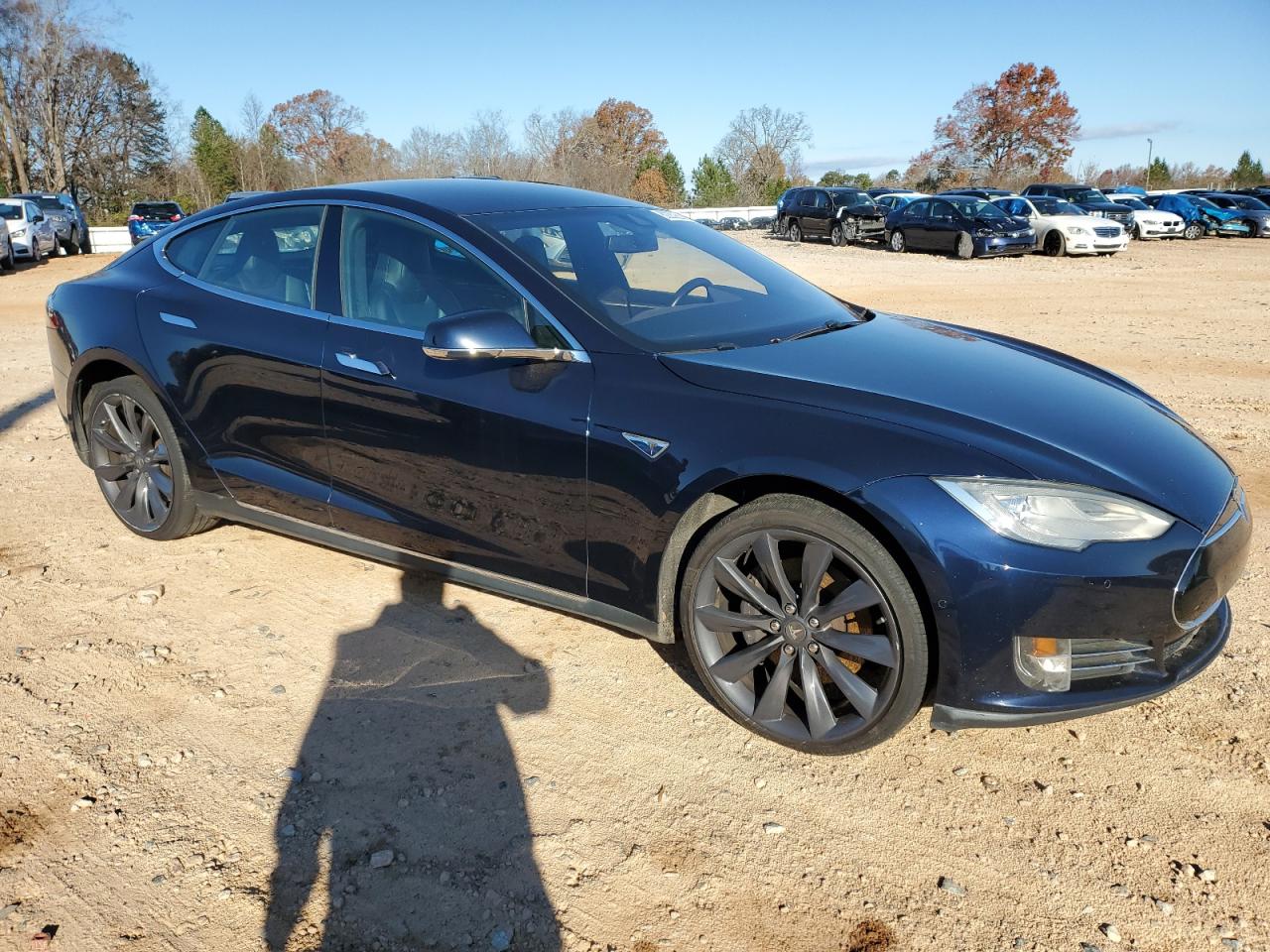 VIN 5YJSA1H29FFP71262 2015 TESLA MODEL S no.4