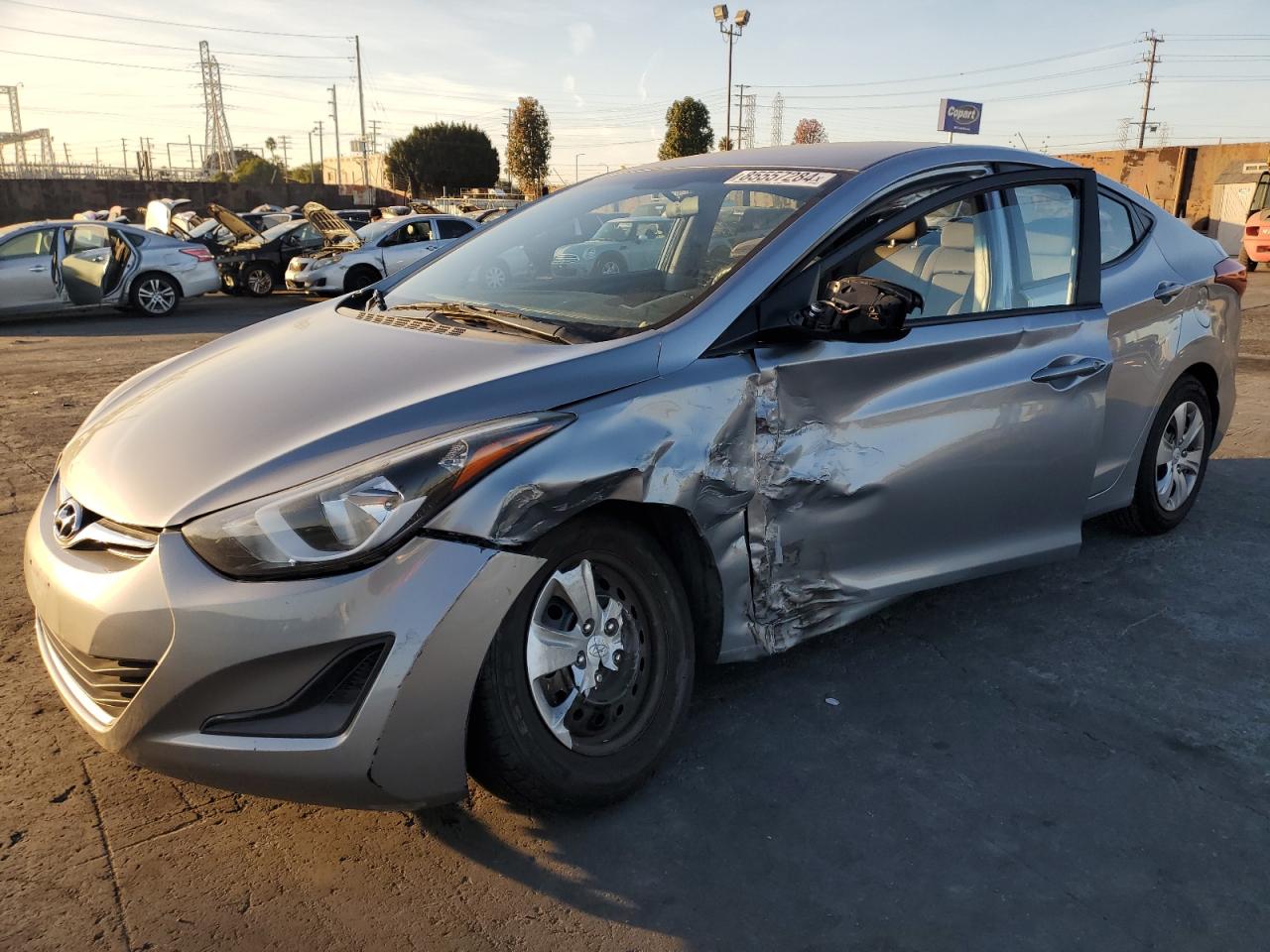 VIN 5NPDH4AE0GH735893 2016 HYUNDAI ELANTRA no.1