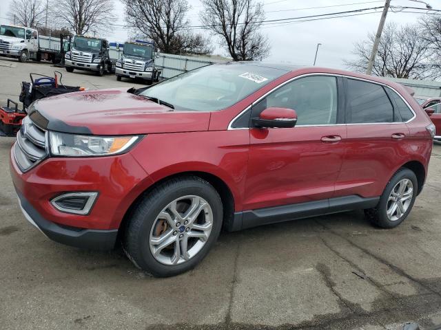  FORD EDGE 2017 Бордовый