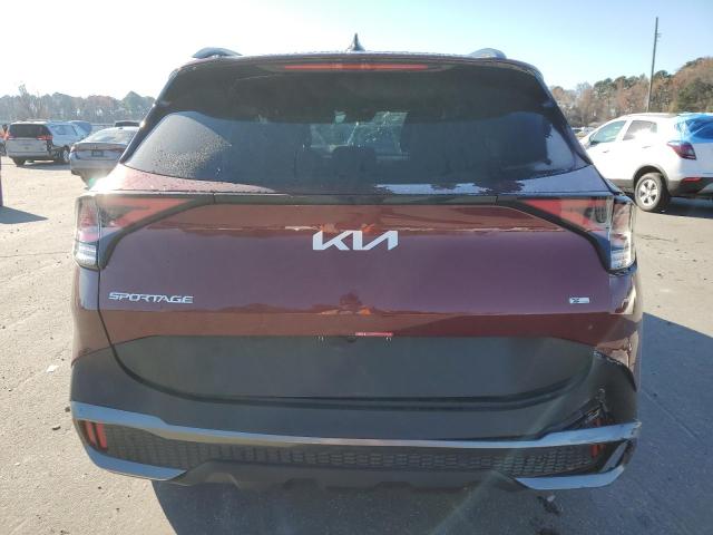  KIA SPORTAGE X 2024 Красный