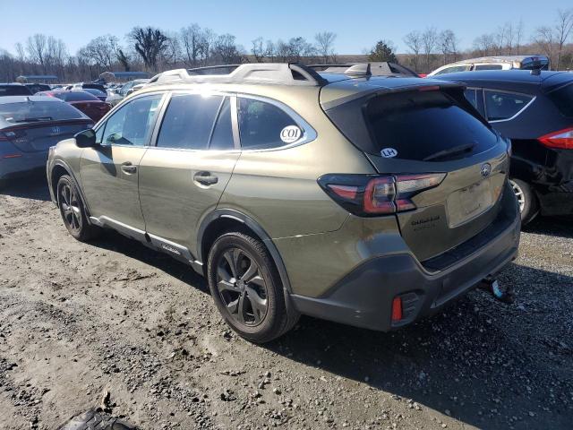  SUBARU OUTBACK 2020 Зеленый