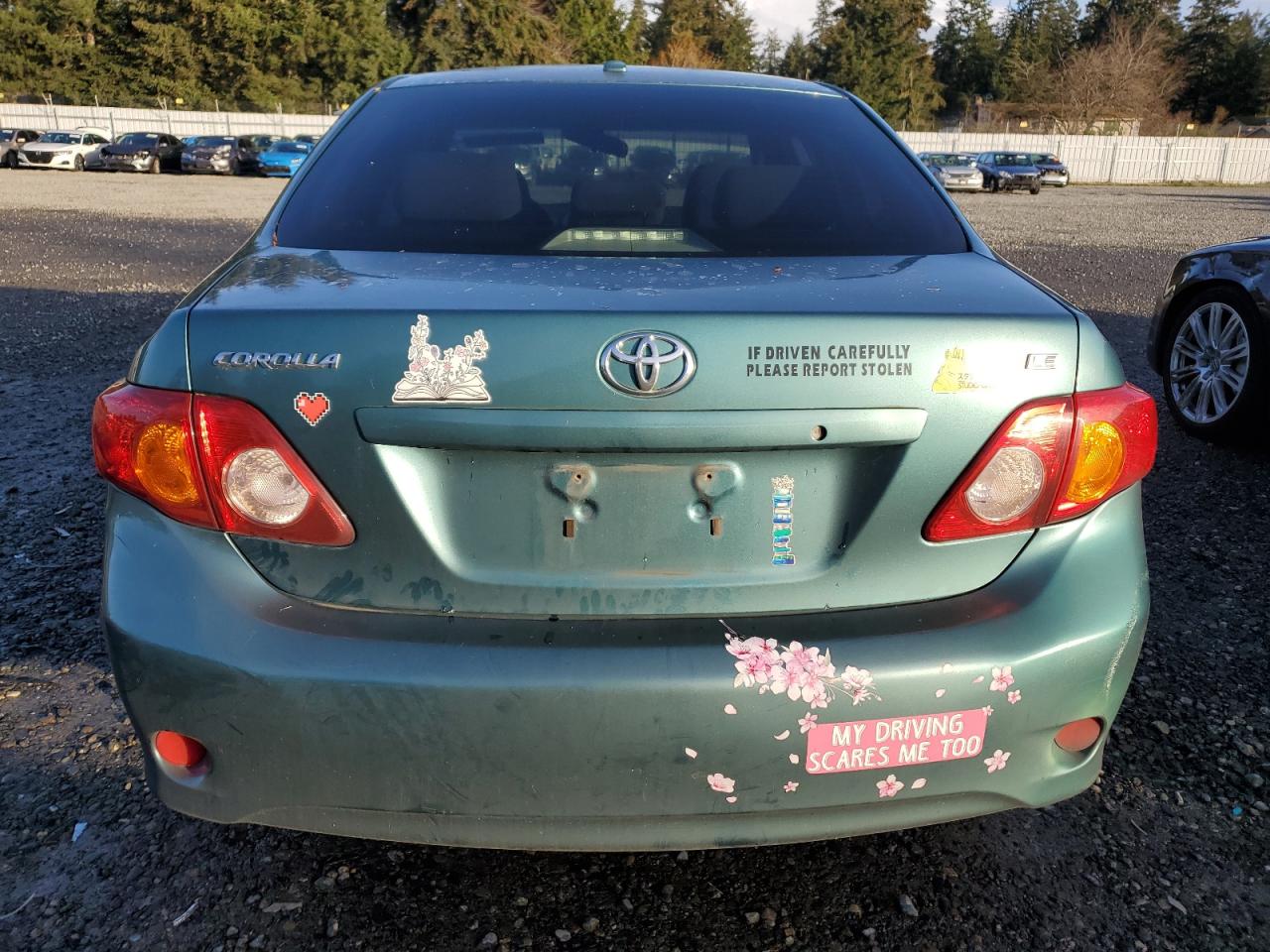 2009 Toyota Corolla Base VIN: JTDBL40E69J017475 Lot: 86547124