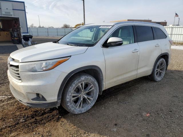 Parquets TOYOTA HIGHLANDER 2016 White