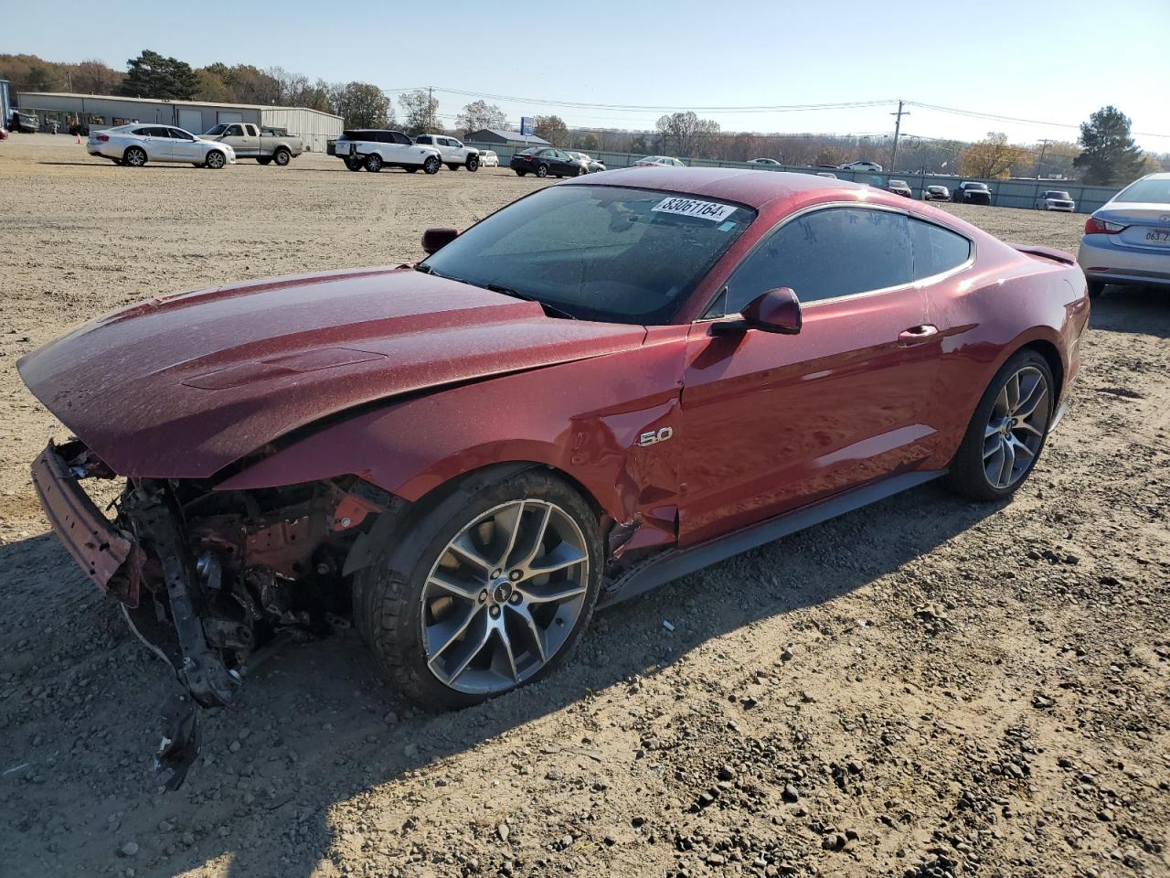 VIN 1FA6P8CF9H5270482 2017 FORD MUSTANG no.1