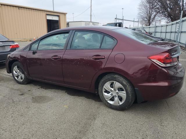  HONDA CIVIC 2014 Burgundy