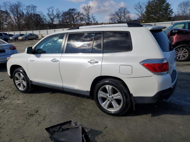  TOYOTA HIGHLANDER 2013 White